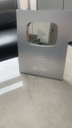 Placa de YouTube Plata OG Style photo review